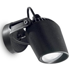 Светильник для уличного освещения с металлическими плафонами чёрного цвета Ideal Lux MINITOMMY AP NERO 3000K