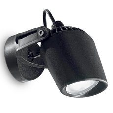 Светильник для уличного освещения с арматурой чёрного цвета Ideal Lux MINITOMMY AP NERO 4000K