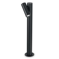 Светильник для уличного освещения с арматурой чёрного цвета, металлическими плафонами Ideal Lux NEOS PT NERO 3000K
