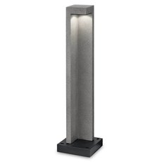 Светильник для уличного освещения с арматурой серого цвета, плафонами серого цвета Ideal Lux TITANO PT D74 3000K