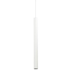 Светильник с металлическими плафонами белого цвета Ideal Lux ULTRATHIN D040 ROUND BIANCO