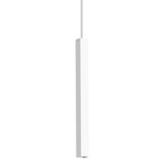 Светильник с металлическими плафонами белого цвета Ideal Lux ULTRATHIN D040 SQUARE BIANCO