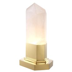 Настольная лампа с арматурой золотого цвета, плафонами белого цвета EICHHOLTZ 112069