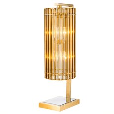 Настольная лампа с арматурой золотого цвета, стеклянными плафонами EICHHOLTZ 110901