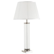 Настольная лампа с текстильными плафонами белого цвета EICHHOLTZ 108913