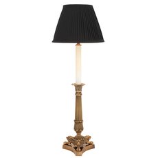 Настольная лампа с арматурой латуни цвета EICHHOLTZ 109158