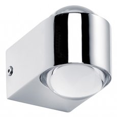 Светильник для ванной комнаты с арматурой хрома цвета, плафонами белого цвета Paulmann 70495