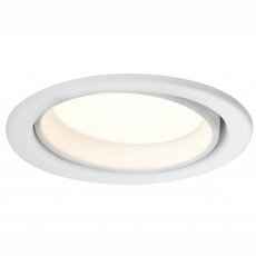Точечный светильник с арматурой белого цвета, металлическими плафонами Paulmann 92022