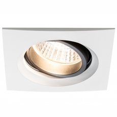 Точечный светильник с арматурой белого цвета, металлическими плафонами Paulmann 92678
