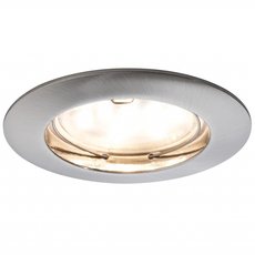Точечный светильник с металлическими плафонами никеля цвета Paulmann 92756