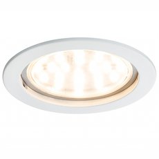 Точечный светильник с арматурой белого цвета, металлическими плафонами Paulmann 92781