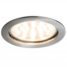 Точечный светильник с металлическими плафонами никеля цвета Paulmann 92782