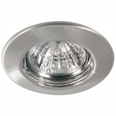 Точечный светильник с металлическими плафонами никеля цвета Paulmann 98927