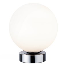 Настольная лампа с арматурой хрома цвета, плафонами белого цвета Paulmann 77057