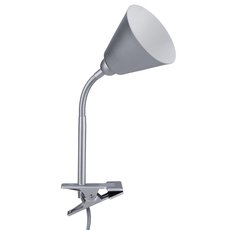 Настольная лампа с металлическими плафонами серого цвета Paulmann 95432