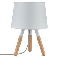 Настольная лампа с арматурой белого цвета, плафонами белого цвета Paulmann 79646