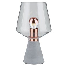 Настольная лампа с стеклянными плафонами прозрачного цвета Paulmann 79665