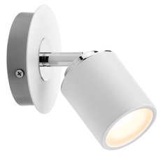 Светильник для ванной комнаты с арматурой белого цвета, плафонами белого цвета Paulmann 66717