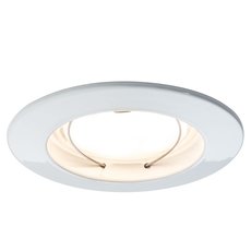 Точечный светильник с арматурой белого цвета, металлическими плафонами Paulmann 93956