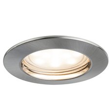 Точечный светильник с арматурой никеля цвета, металлическими плафонами Paulmann 93975