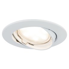 Точечный светильник с арматурой белого цвета, плафонами белого цвета Paulmann 93977