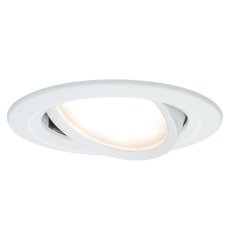Точечный светильник с арматурой белого цвета, плафонами белого цвета Paulmann 93864