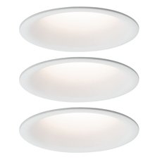 Точечный светильник с плафонами белого цвета Paulmann 93415