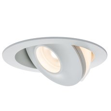 Точечный светильник с арматурой белого цвета, металлическими плафонами Paulmann 92915