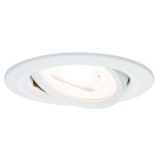 Точечный светильник с арматурой белого цвета, плафонами белого цвета Paulmann 93605