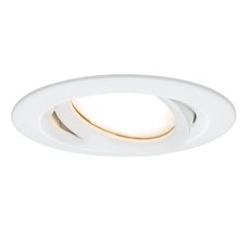 Точечный светильник с арматурой белого цвета, плафонами белого цвета Paulmann 93681