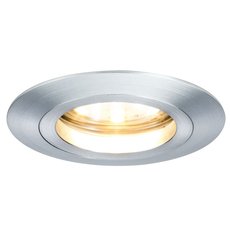 Точечный светильник с арматурой алюминия цвета, плафонами алюминия цвета Paulmann 92809