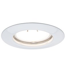 Точечный светильник с арматурой белого цвета, плафонами белого цвета Paulmann 93658