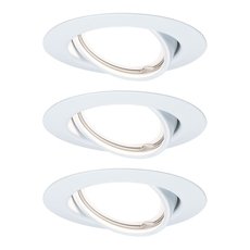 Точечный светильник с плафонами белого цвета Paulmann 93427
