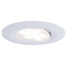 Точечный светильник с арматурой белого цвета, плафонами белого цвета Paulmann 99930