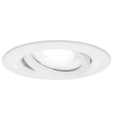 Точечный светильник с арматурой белого цвета, плафонами белого цвета Paulmann 93672