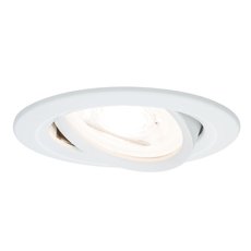 Точечный светильник с арматурой белого цвета, плафонами белого цвета Paulmann 93639