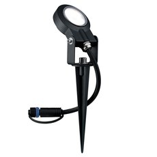 Светильник для уличного освещения с арматурой чёрного цвета, плафонами чёрного цвета Paulmann 93935