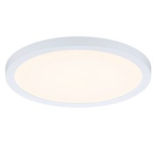 Точечный светильник с арматурой белого цвета, пластиковыми плафонами Paulmann 93049