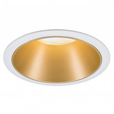 Точечный светильник с арматурой белого цвета, пластиковыми плафонами Paulmann 93396