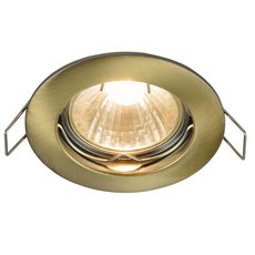Точечный светильник с металлическими плафонами Maytoni DL009-2-01-BZ