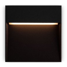 Светильник для уличного освещения с арматурой чёрного цвета, плафонами чёрного цвета Maytoni O047SL-L4B3K