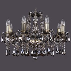 Люстра круглые Bohemia Ivele Crystal 1413/8/200/G/M731