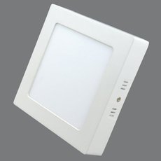 Точечный светильник с арматурой белого цвета, пластиковыми плафонами Elvan NLS-702SQ-12W-WH