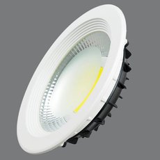 Точечный светильник с арматурой белого цвета, пластиковыми плафонами Elvan VLS-7480R-20W-WW