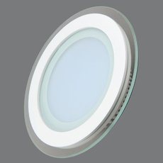 Точечный светильник с арматурой белого цвета, плафонами белого цвета Elvan VLS-705R-12W-NH