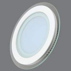 Точечный светильник с арматурой белого цвета, плафонами белого цвета Elvan VLS-705R-12W-WH
