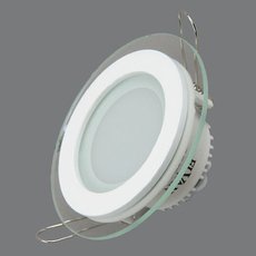 Точечный светильник с стеклянными плафонами Elvan VLS-705R-6W-WH