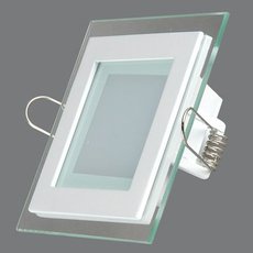 Точечный светильник с стеклянными плафонами Elvan VLS-705SQ-6W-WH