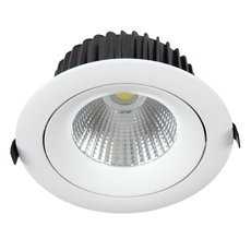 Точечный светильник с арматурой белого цвета Elvan TH006-R-12W-WH-4000K