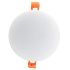 Точечный светильник с арматурой белого цвета, пластиковыми плафонами Elvan VLS-108R-12W-4000K-WH